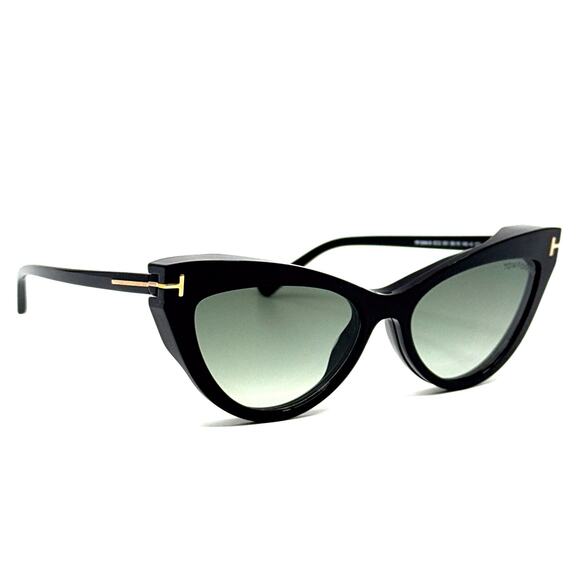 New, TOM FORD Clip-On Sunglasses/Eyeglasses TF5896-B 001 Authentic - Picture 1 of 13
